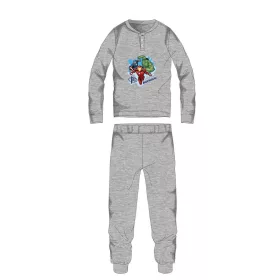   Pigiama invernale per bambini in cotone Avengers - pigiama interlock - grigio - 104