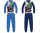 Pigiama per bambini in jersey di cotone Avengers - blu scuro - 104