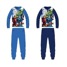   Pigiama per bambini in jersey di cotone Avengers - blu scuro - 110