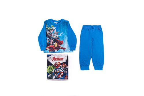 Long thin cotton children's pajamas - Avengers
