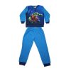 Winter fleece children's pajamas - Avengers - medium blue - 98