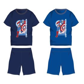   Completo estivo in cotone Avengers - set maglietta-pantaloncini - blu scuro - 128