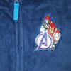 Detský teplý župan - Coral - Avengers - tmavomodrý - 104