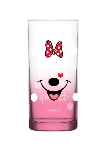 Minnie egér prémium üveg pohár - 290ml