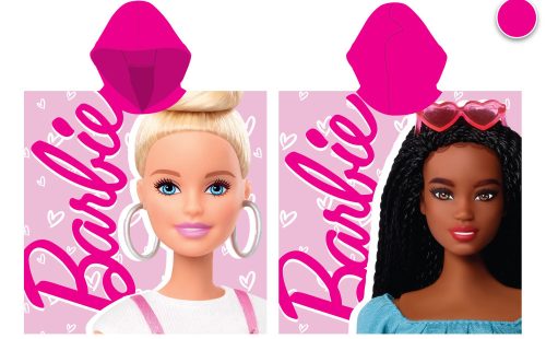 Barbie rýchloschnúce pončo - 55x110 cm