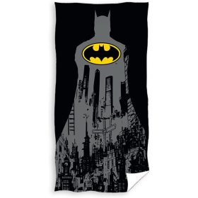   Batman children's beach towel - 100% cotton - 70x140 cm - black