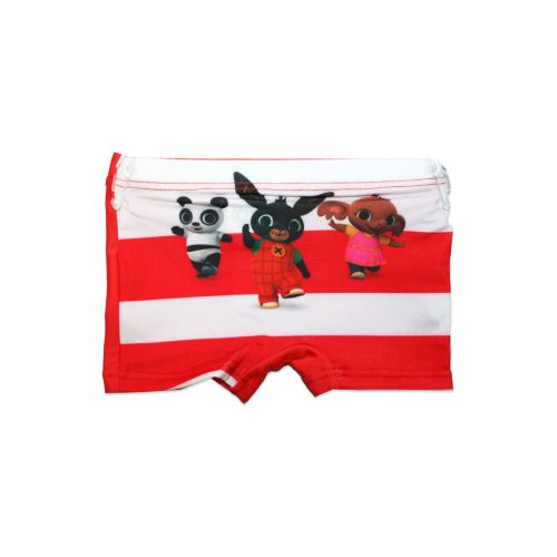Boxer da bagno per maschietti - coniglietto Bing - rosso - 80