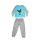 Hosszú vékony pamut gyerek pizsama - Bing nyuszi - Jersey - szürke - 116