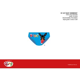 Dno dětské vaničky Bing bunny pro chlapce