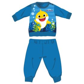   Baby Shark winter thick baby pajamas - cotton flannel pajamas