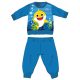 Baby Shark winter thick baby pajamas - cotton flannel pajamas