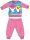 Baby Shark téli vastag baba pizsama - pamut flanel pizsama - rózsaszín - 86