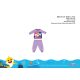 Pigiama per neonato Baby Shark - pigiama in jersey di cotone - viola - 92