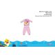Pigiama per neonato Baby Shark - pigiama in jersey di cotone - rosa chiaro - 98