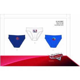   Disney Verdák kisfiú alsó - 3 darabos pamut alsó - 98-104