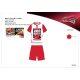 Disney Verdák summer short-sleeved children's pajamas - cotton pajamas - red
