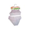 Costume da bagno due pezzi per bambine 44 Csacska cat - bianco - 116
