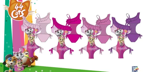 44 mačiek Trikini (3-6 rokov)