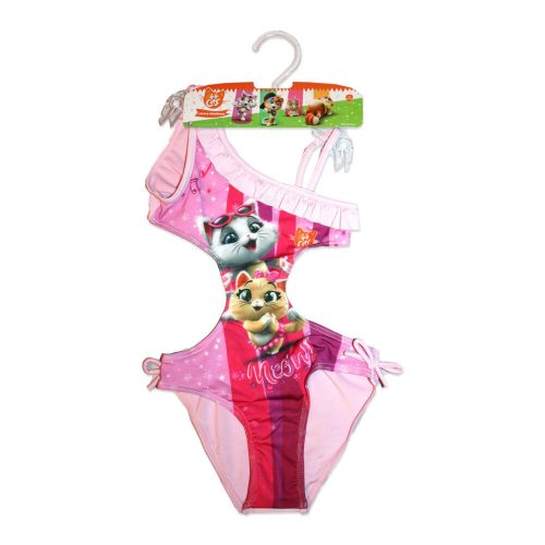 44 Trikini gatto per bambine - rosa chiaro - 110