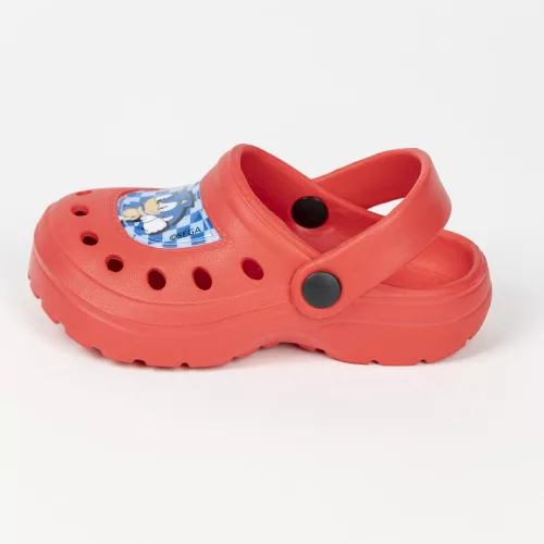 Sonic a sündisznó gyerek papucs, klumpa, clog