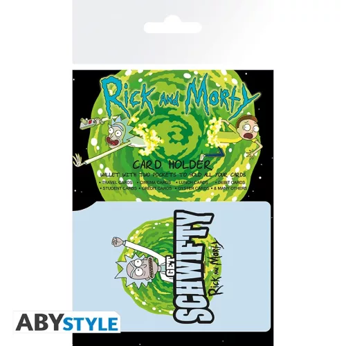RICK AND MORTY Kártya tartó Schwifty