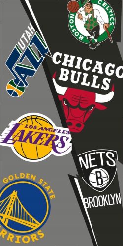 NBA törölköző 100% pamut 70x140cm 