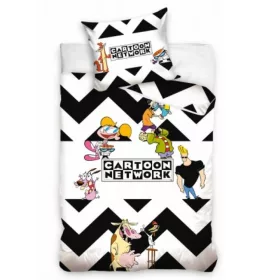   Posteľná súprava CARTOON NETWORK 100% bavlna 140x200 + 70x90