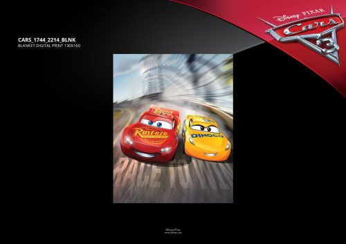 Disney Verdák 羊毛毯 - 100 x 150 厘米