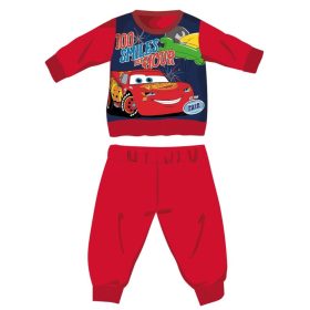   Disney Verdák téli vastag baba pizsama - pamut flanel pizsama - piros - 92