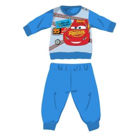   Disney Verdák téli pamut baba pizsama - interlock pizsama - világoskék - 92