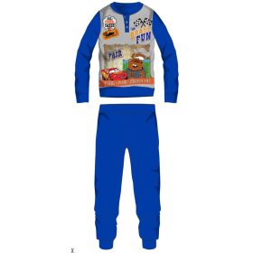   Disney Verdák téli vastag gyerek pizsama - pamut flanel pizsama - középkék - 98