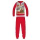 Disney Verdák Winter-Pyjama für dicke Kinder – Baumwollflanell-Pyjama – Rot – 98