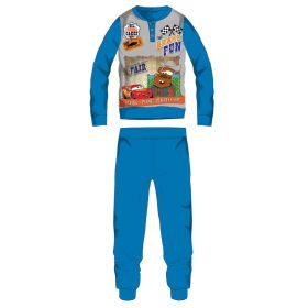   Disney Verdák téli vastag gyerek pizsama - pamut flanel pizsama - világoskék - 98