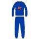 Disney Verdák Baumwollflanell-Pyjama – winterdicker Kinderpyjama – Mittelblau – 110