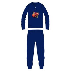   Disney Verdák pamut flanel pizsama - téli vastag gyerek pizsama - sötétkék - 104