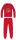 Disney Verdák téli pamut gyerek pizsama - interlock pizsama - piros - 110