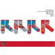 Disney Verdák children's cotton normal socks - 4 pairs/pack - 23-26