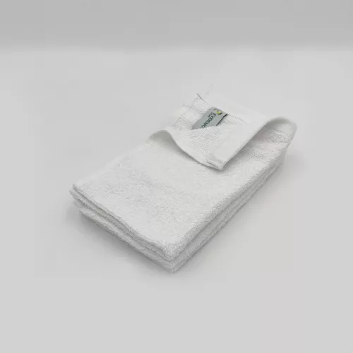 Prosop de mână alb de calitate hotelieră din material de 400GSM 30x50 cm
