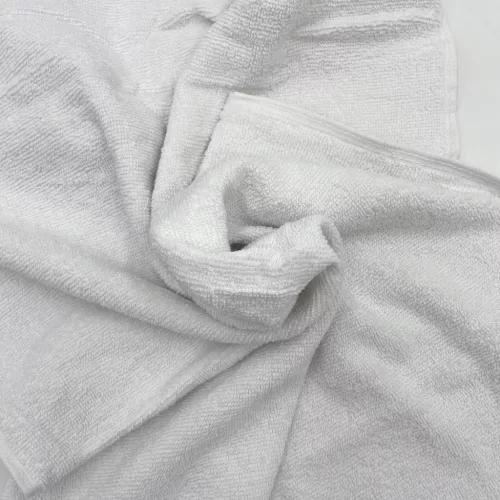 Prosop alb de calitate hotel din material de 400GSM, 50x100 cm