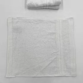 Prosop alb Premium din spongios din material 500GSM 30x30 cm