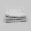 Prosop alb Premium din spongios din material 500GSM 30x30 cm
