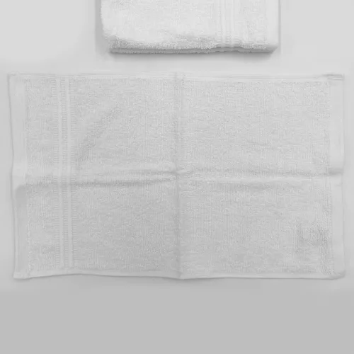 Prosop alb de calitate premium prosop de mână 420GSM material 30x50 cm