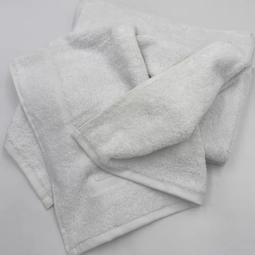 Priza de baie Premium Terry alba din material 630GSM 50x70 cm