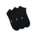 Șosete secrete mercerizate Fila unisex - 3 perechi/pachet - șosete secrete din bumbac - negru - 39-42