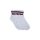 Fila unisex pamut zokni - rövid állású zokni - bordázott szár - 3 pár - fehér - 39-42