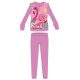 Zimné hrubé detské pyžamo Flamingo - bavlnené flanelové pyžamo - mauve - 98