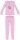 Flamingó téli pamut gyerek pizsama - interlock pizsama - világosrózsaszín - 104