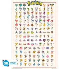 Pokémon maxi plagát 91,5 x 61 cm Kanto 151