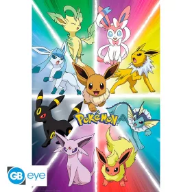Pokémon maxi plagát 91,5x61cm Eevee Evolution