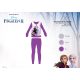 Dětské pyžamo z bavlny na zimu - Disney Frozen - tmavě fialové - 98